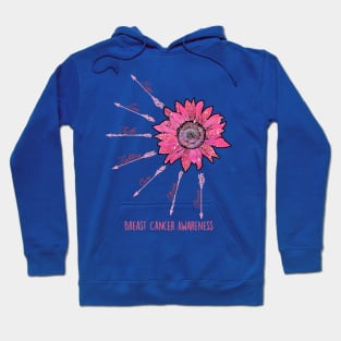 breast cancer faith sunflower  2 Hoodie